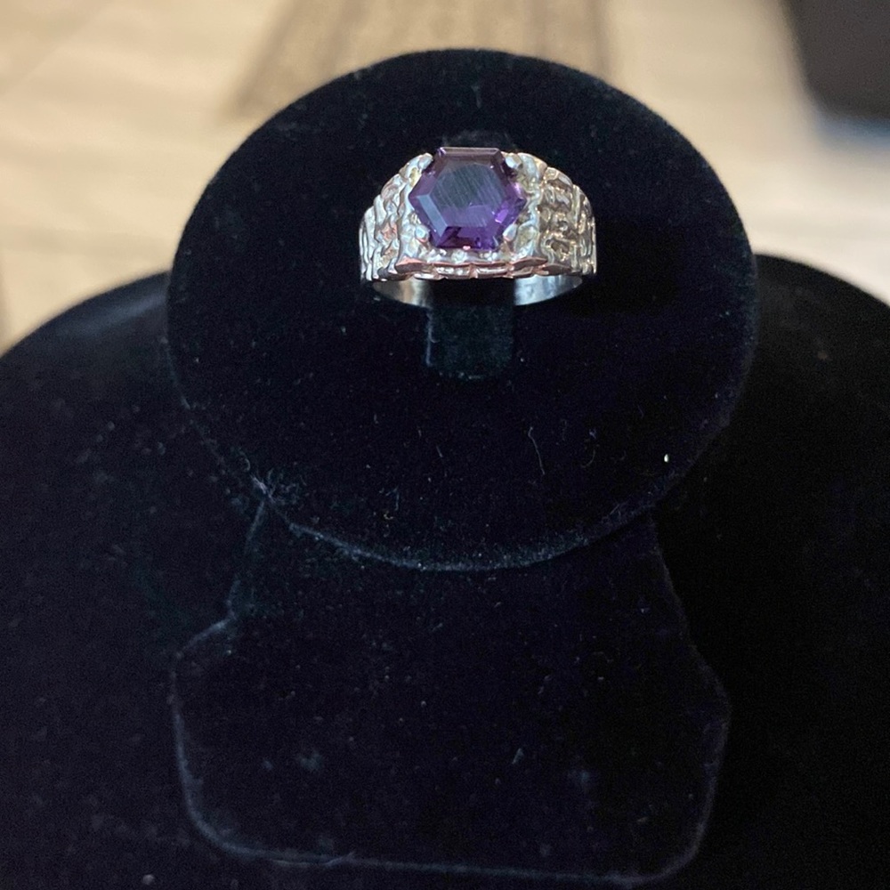 Sterling Silver Amethyst Ring